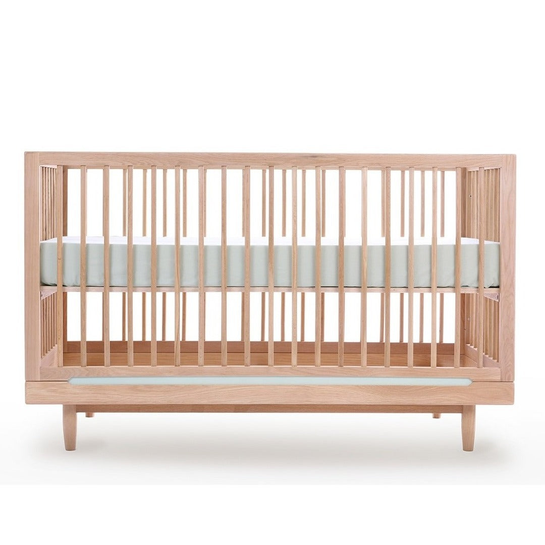 Nobodinoz Pure Cot Bed In Oak - 70 x 140cm