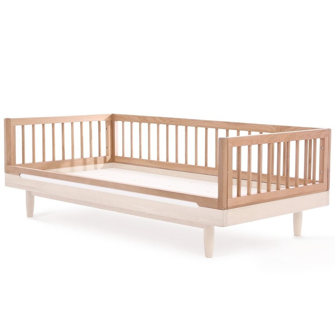 Nobodinoz Pure Cot Bed In Oak - 70 x 140cm