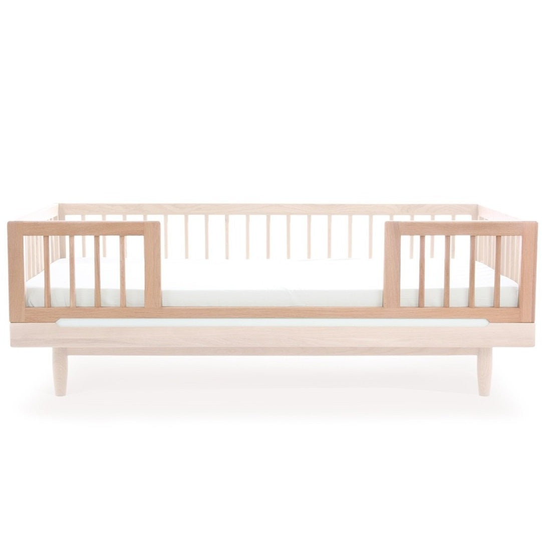 Nobodinoz Pure Cot Bed In Oak - 70 x 140cm