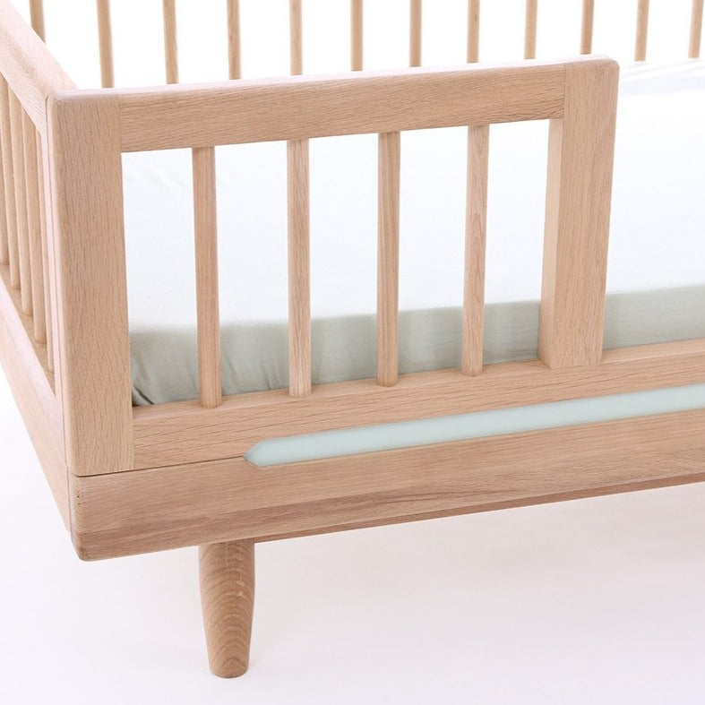Nobodinoz Pure Cot Bed In Oak - 70 x 140cm