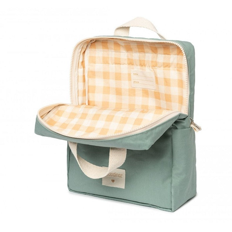 Nobodinoz Sunshine Kids Backpack - Eden Green