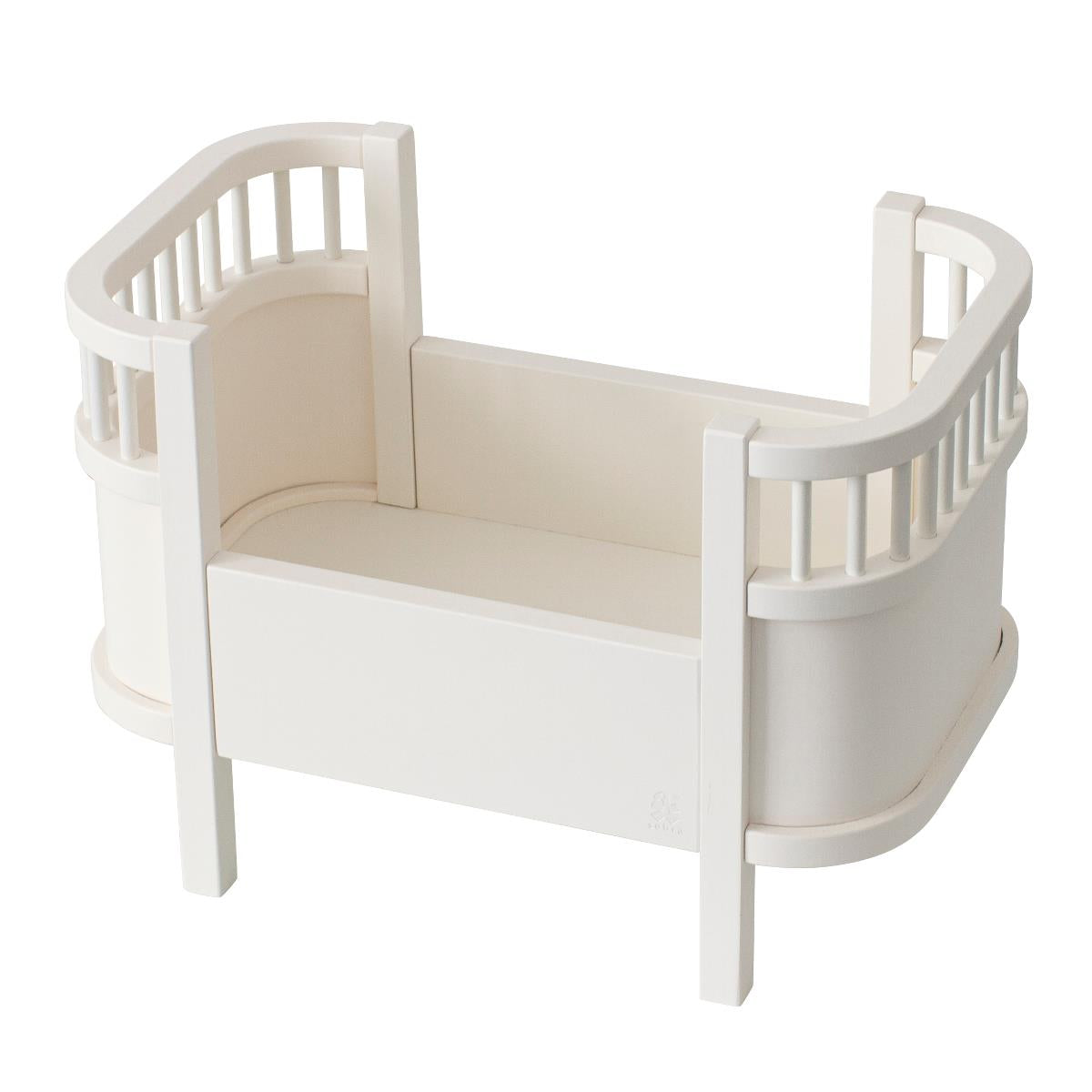 Sebra Doll's Bed - White