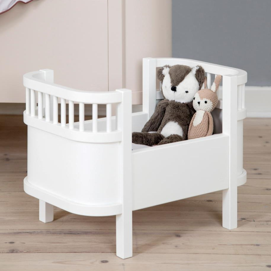 Sebra Doll's Bed - White