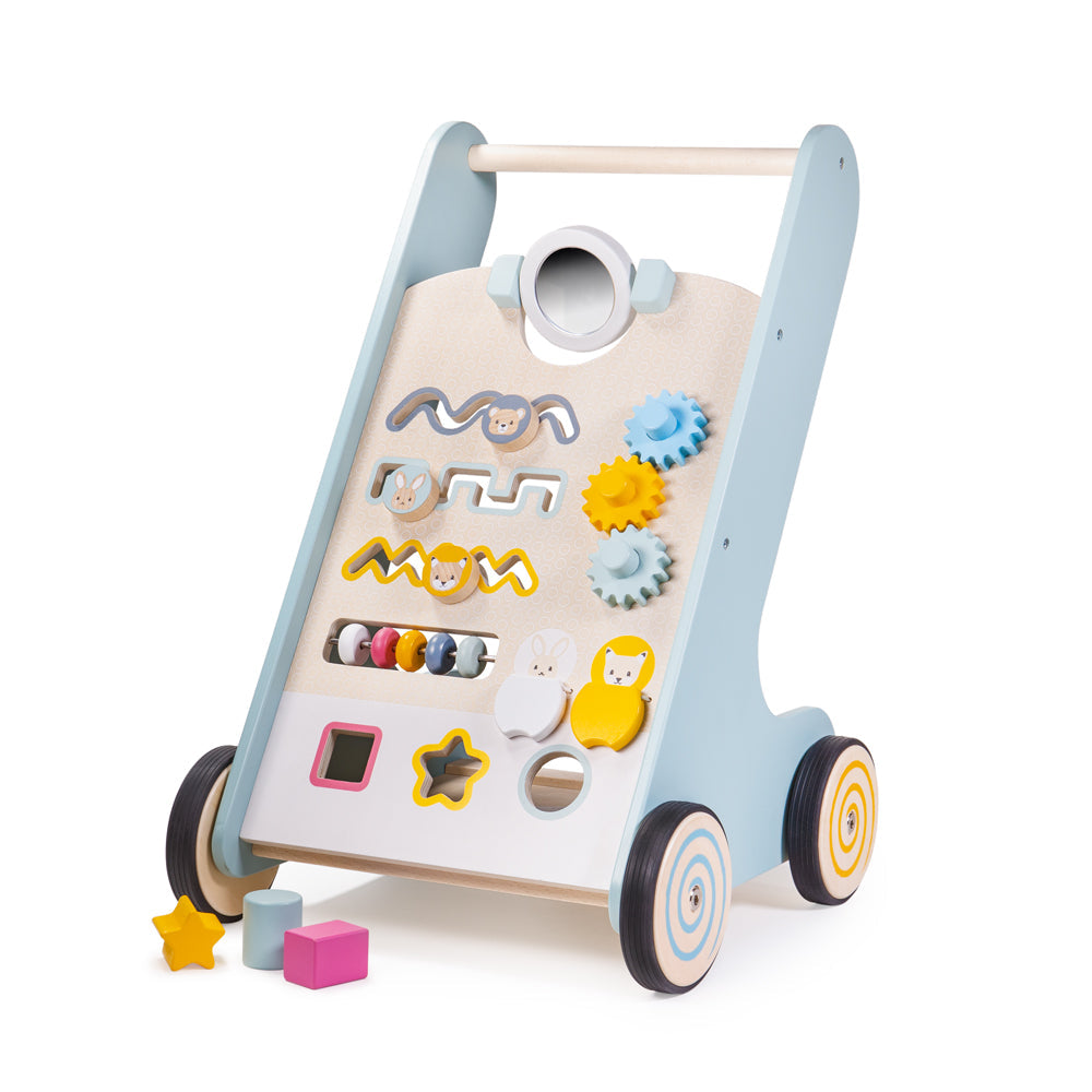 Bigjigs Wooden Baby Activity Walker