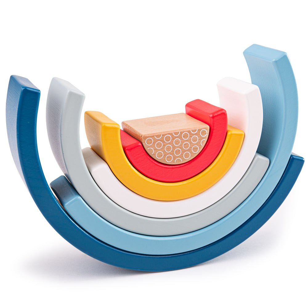 Bigjigs Wooden Rainbow Arches
