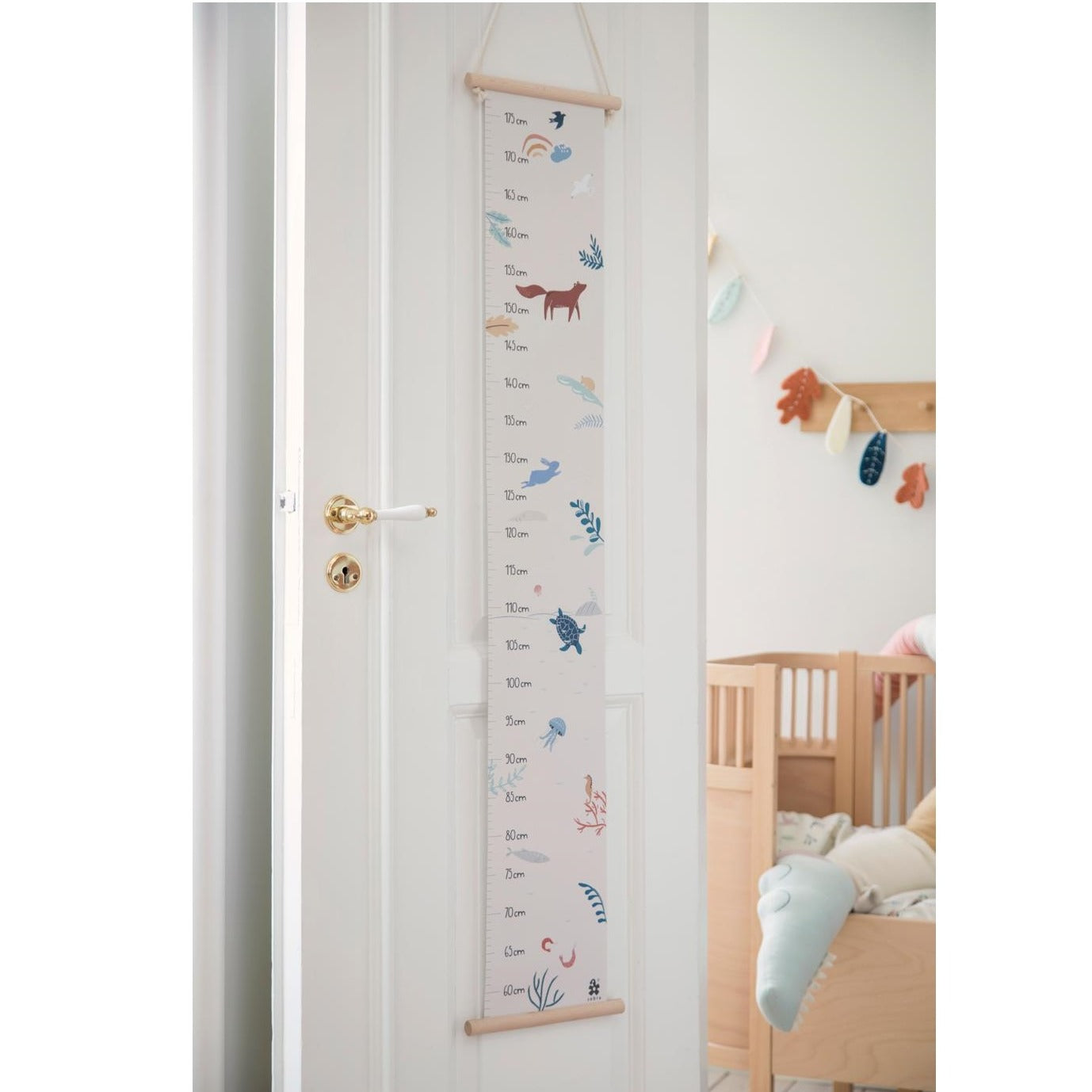 Sebra Height Chart - Seven Seas/Daydream