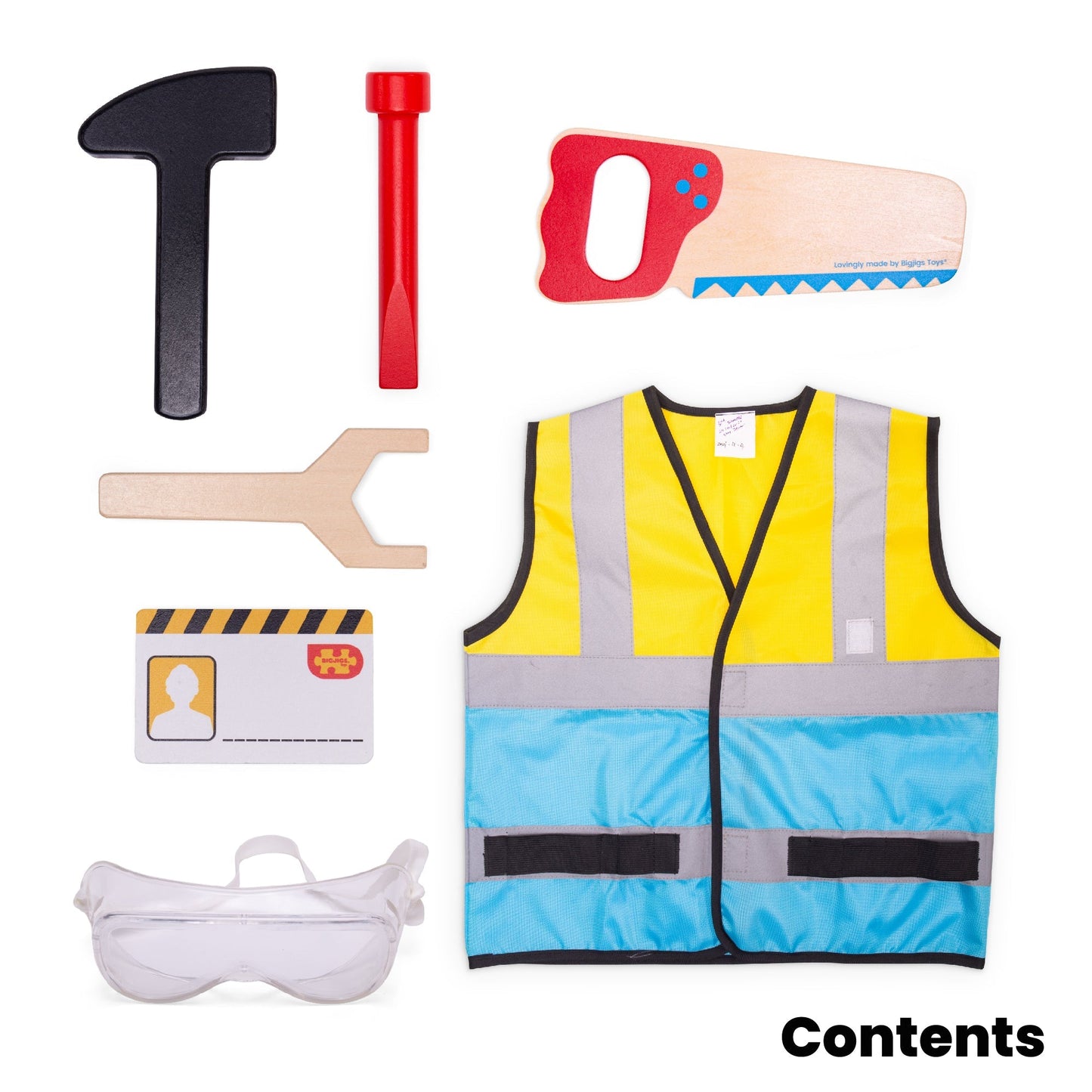 Bigjigs Builder Dress Up Set (Without Helmet)