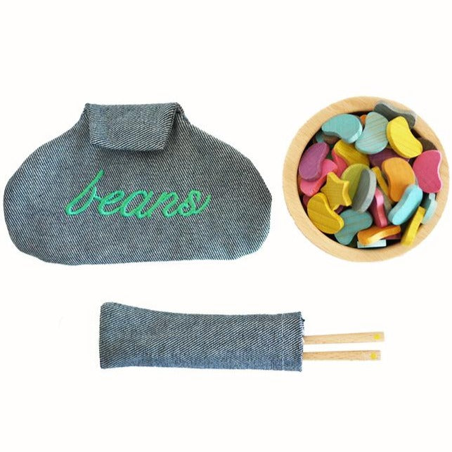 Kiko & GG Wooden Mame Ohagki Bean Set