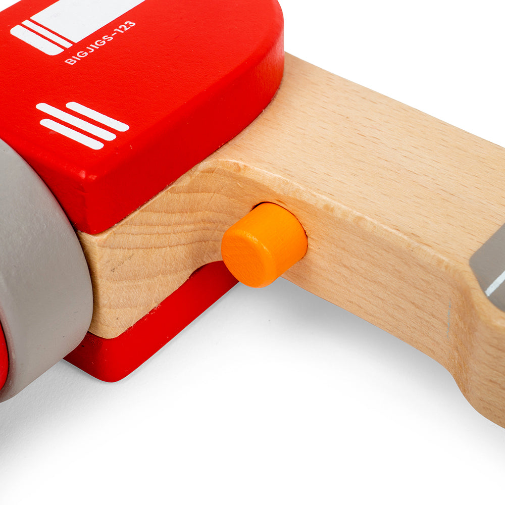 Bigjigs Wooden Toy Drill