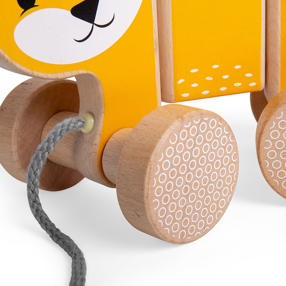 Bigjigs Wooden Pull-Along Fox