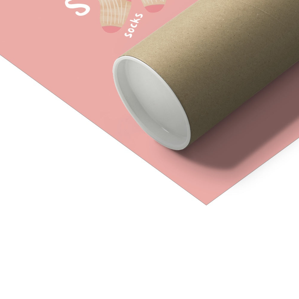 My Alphabet Art Print in Pink by Kid of the Village (7 Sizes Available)