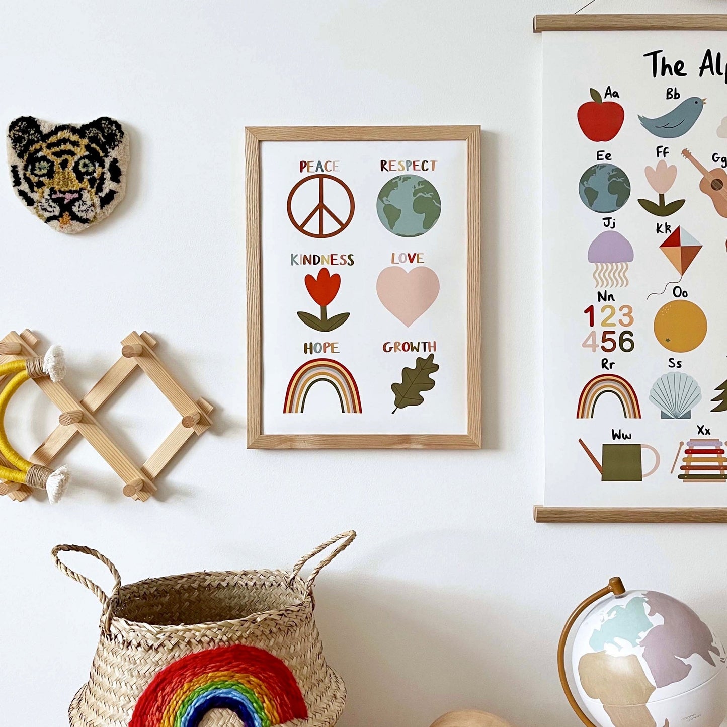 Positive Symbols Art Print by Kid of the Village (6 Sizes Available)