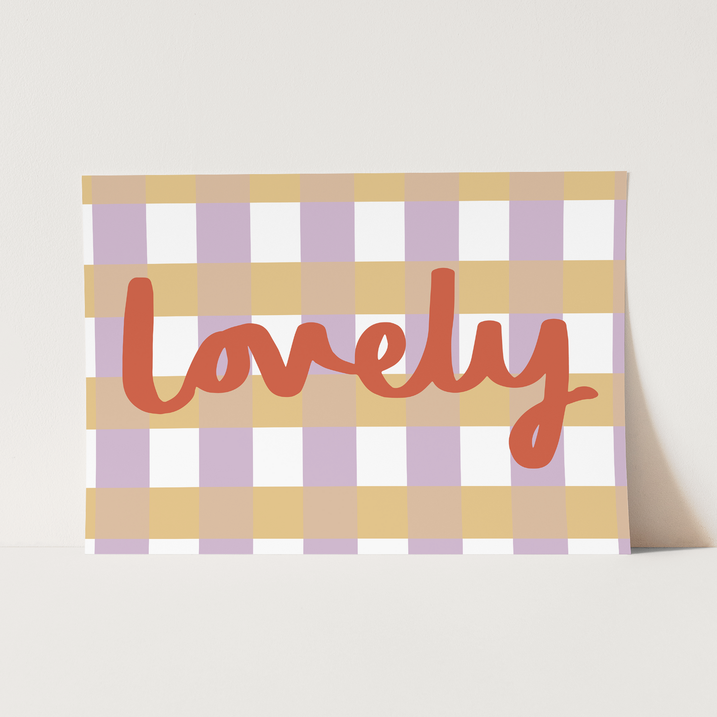 Lovely Art Print by Kid of the Village (6 Sizes Available)