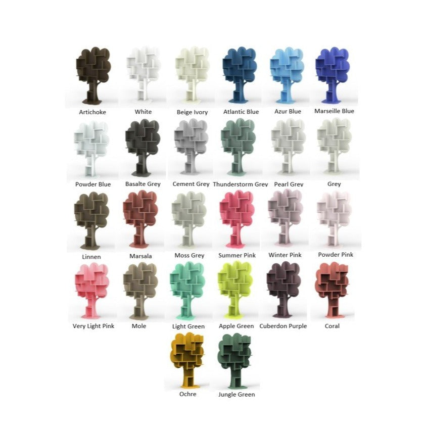 Mathy by Bols Louane Tree Bookcase (26 Colours Available)