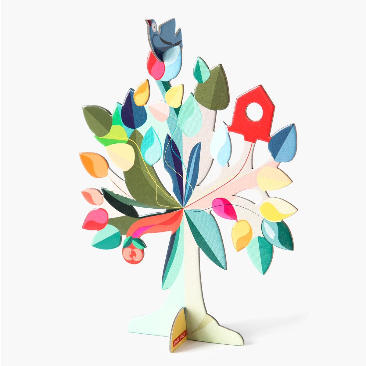 Studio Roof 3D Model Greeting Card - Dream Tree
