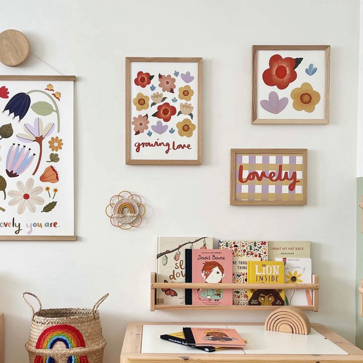 Growing Love Art Print by Kid of the Village (6 Sizes Available)