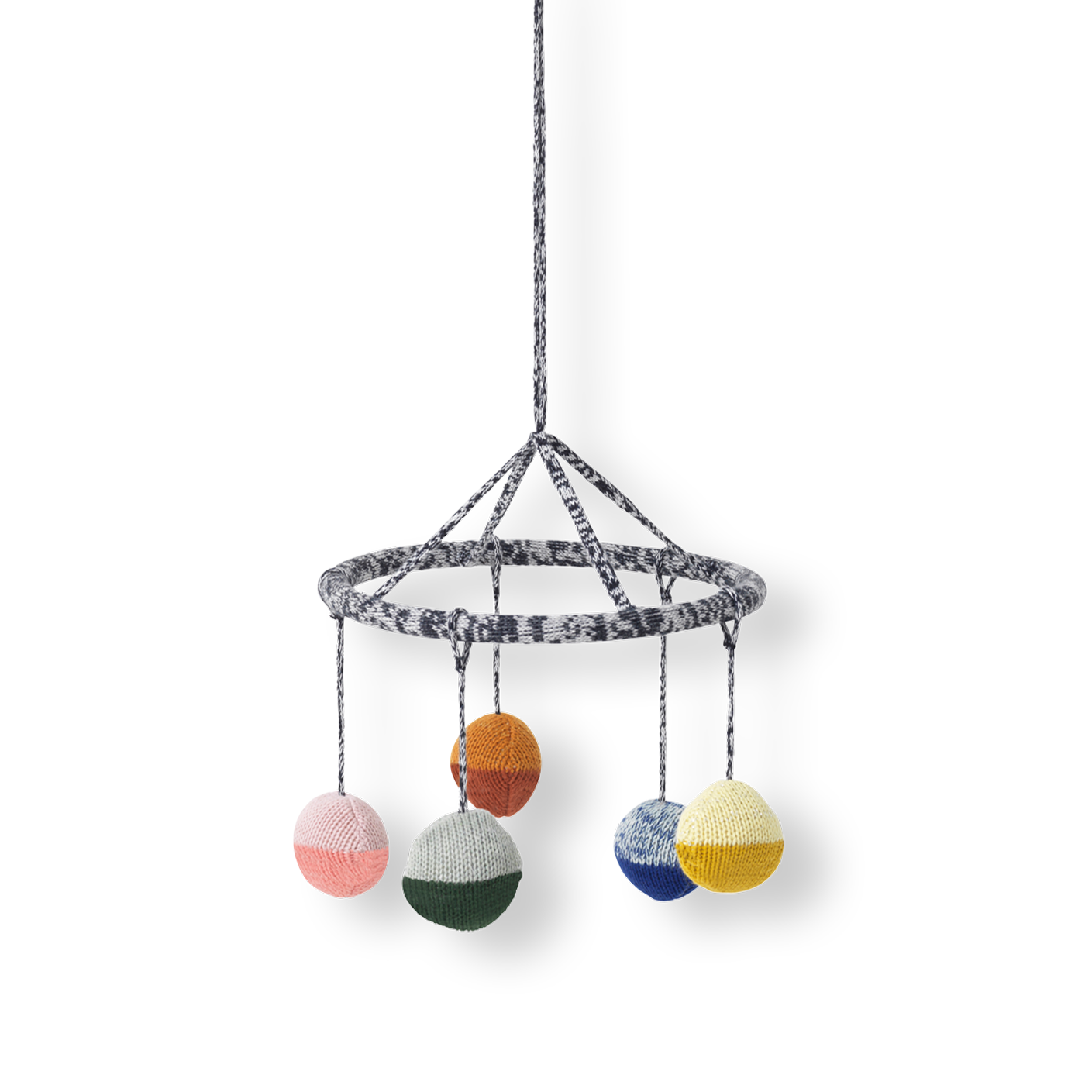 Ferm Living Ball Knitted Hanging Mobile