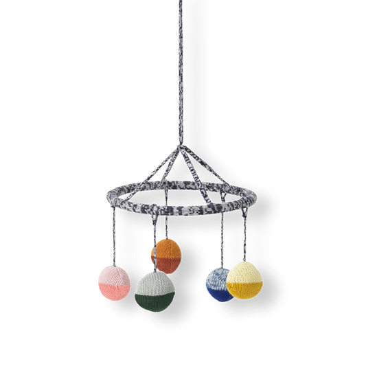Ferm Living Ball Knitted Hanging Mobile