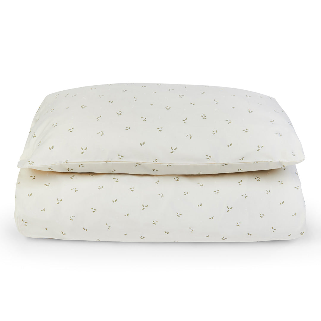 Avery Row Cotbed Organic Cotton Bedding Set - Nettle Scatter