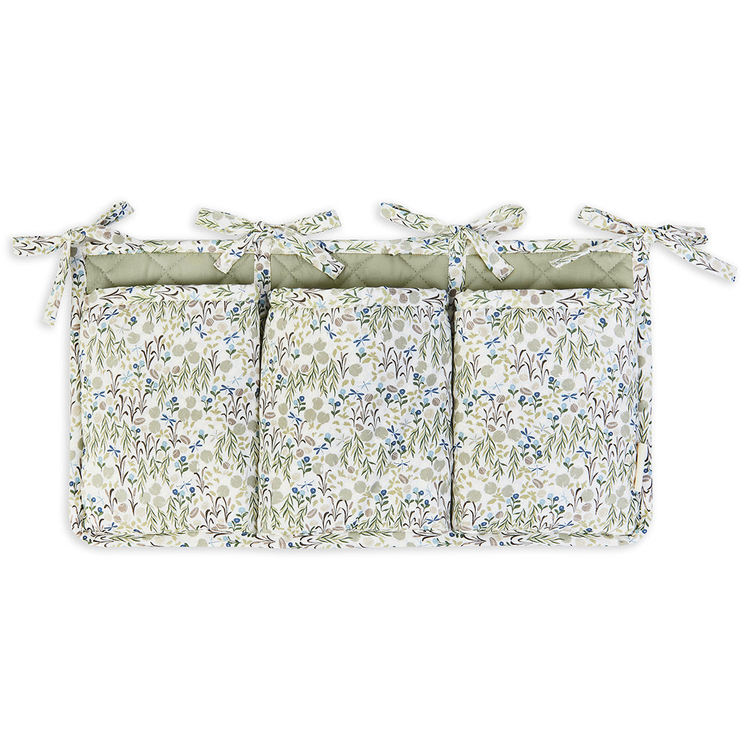 Avery Row Cot Organiser Pockets - Riverbank
