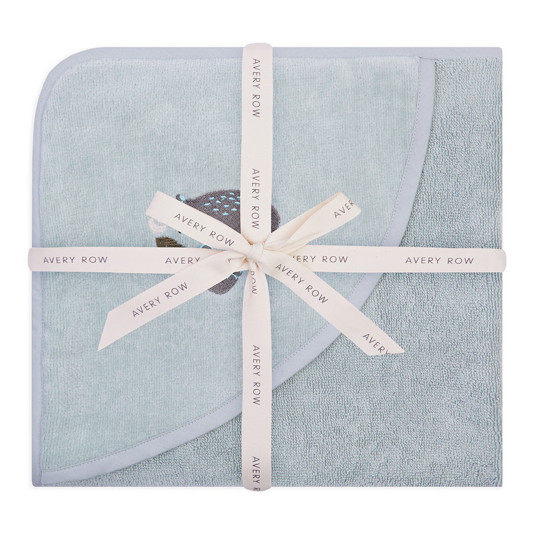 Avery Row Hooded Baby Towel - Bear
