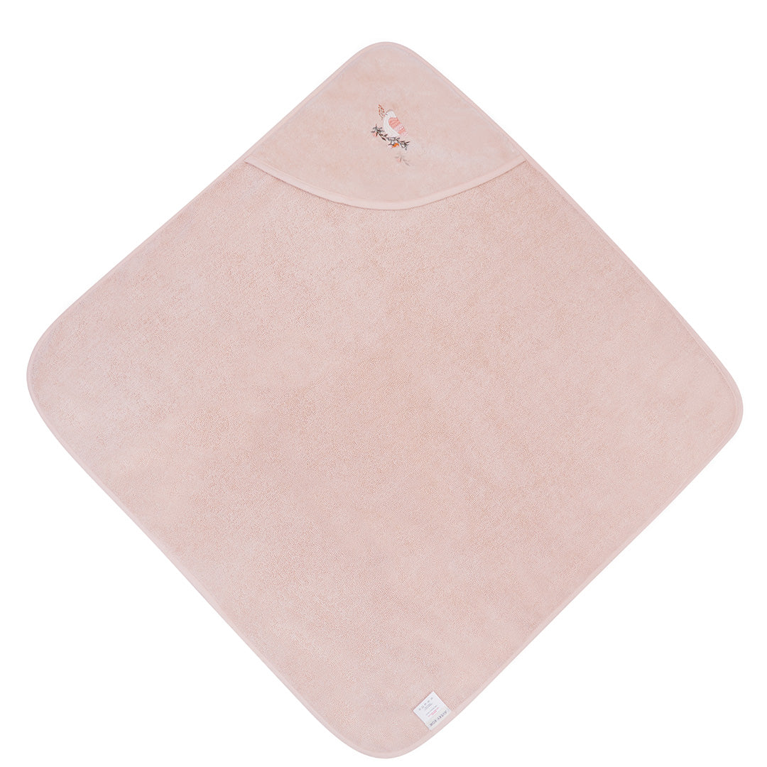 Avery Row Hooded Baby Towel - Bird