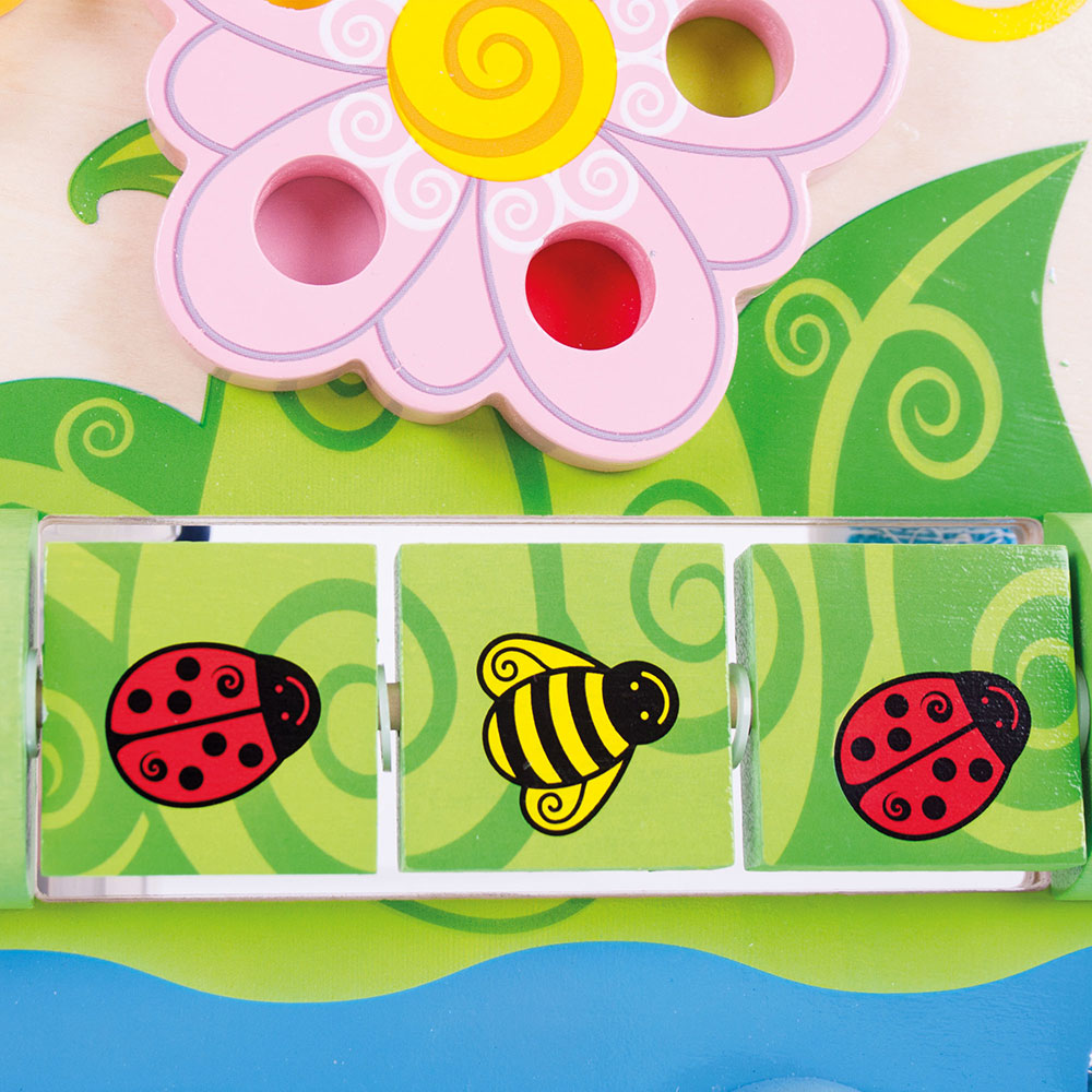 Bigjigs Wooden Flower Activity Centre