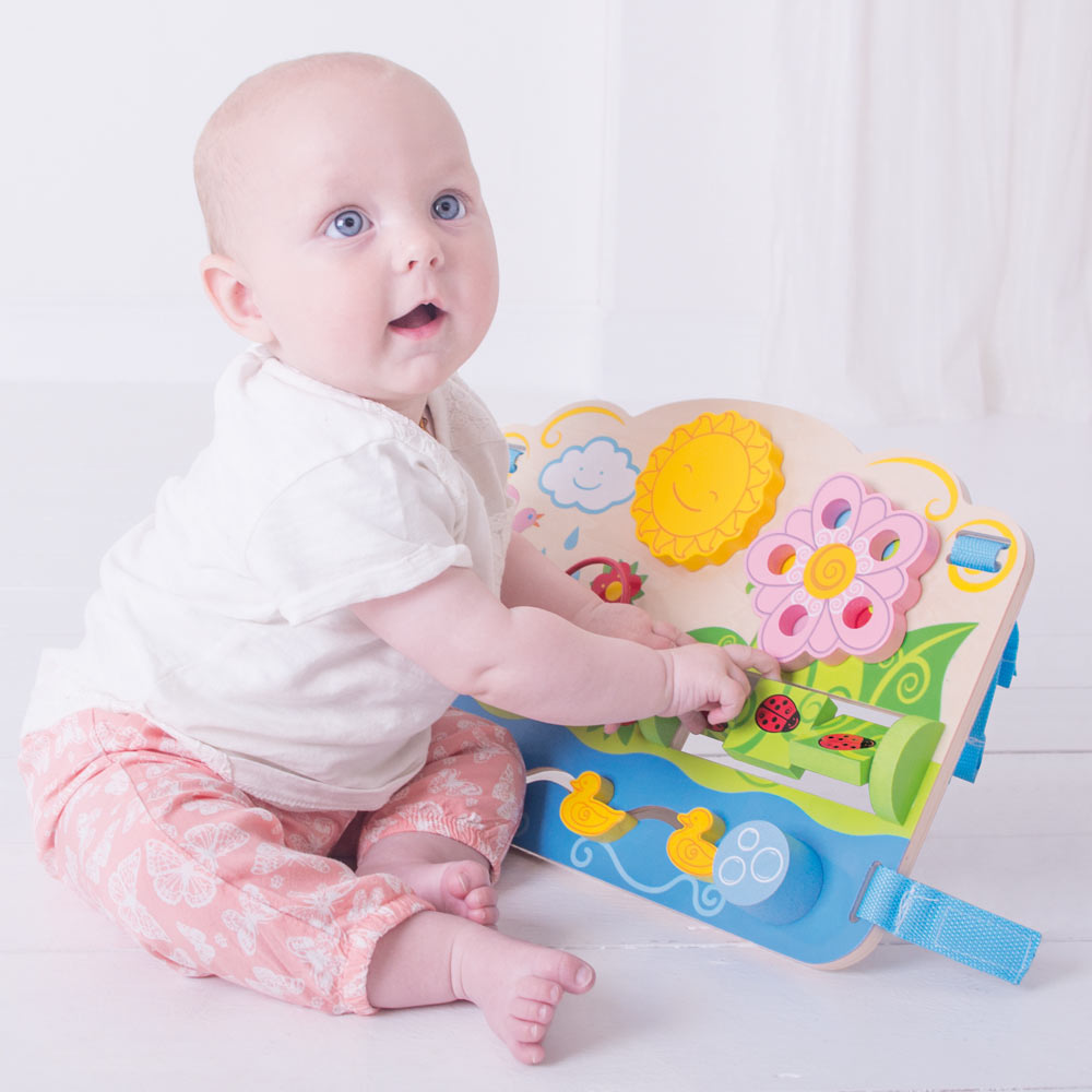 Bigjigs Wooden Flower Activity Centre