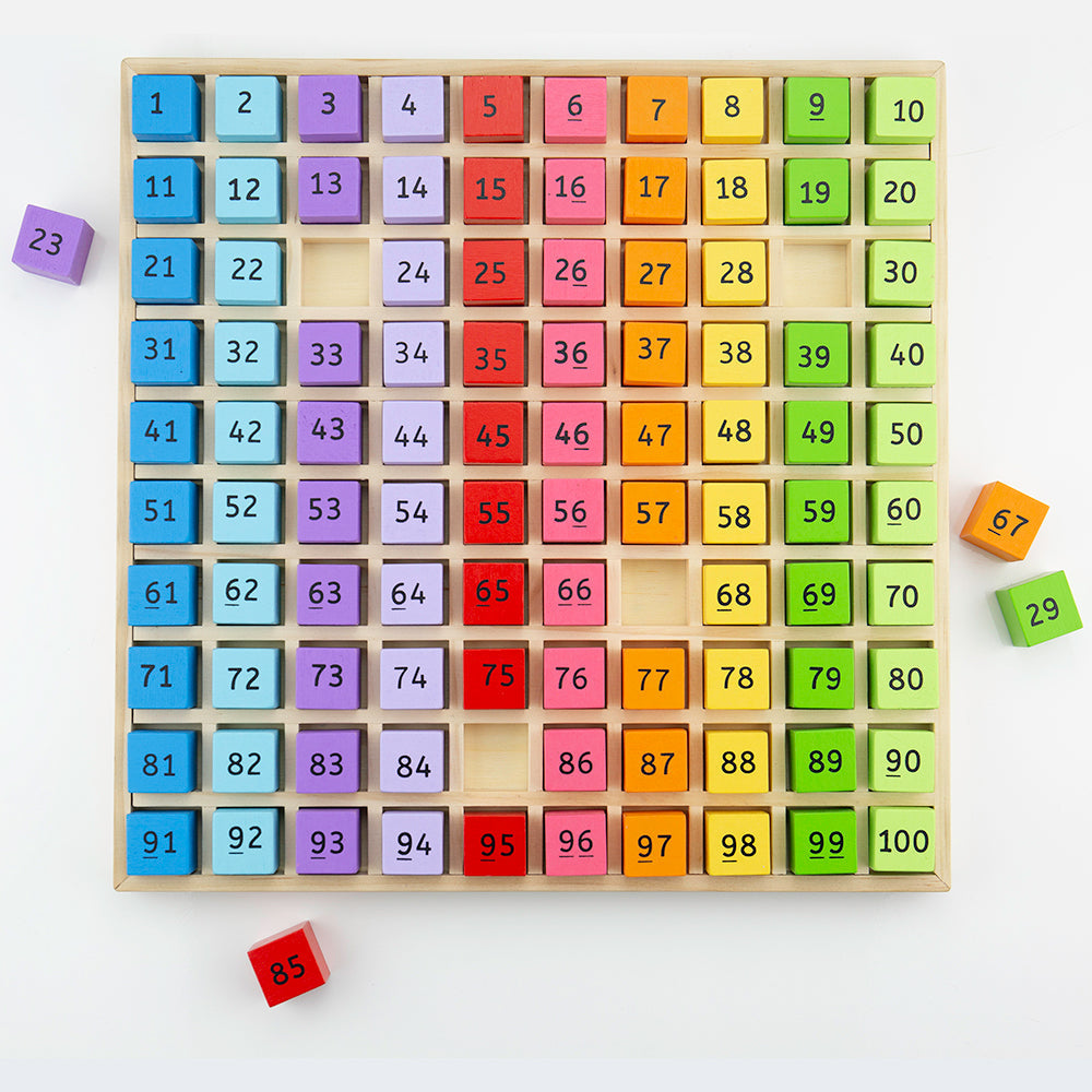 Bigjigs Wooden Number Tray