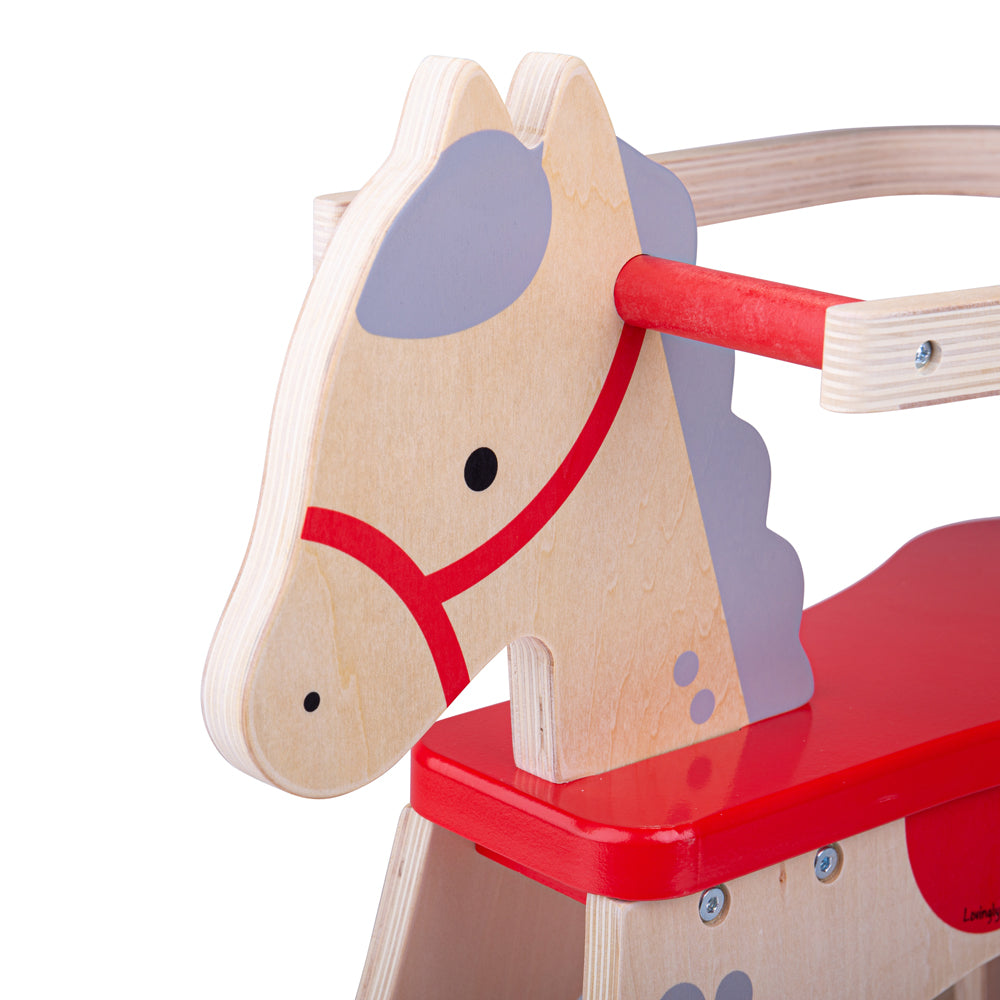 Bigjigs Classic Wooden Rocking Horse