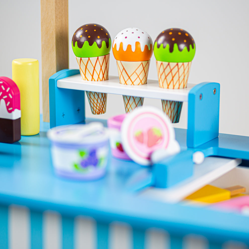 Bigjigs Wooden Ice Cream Cart