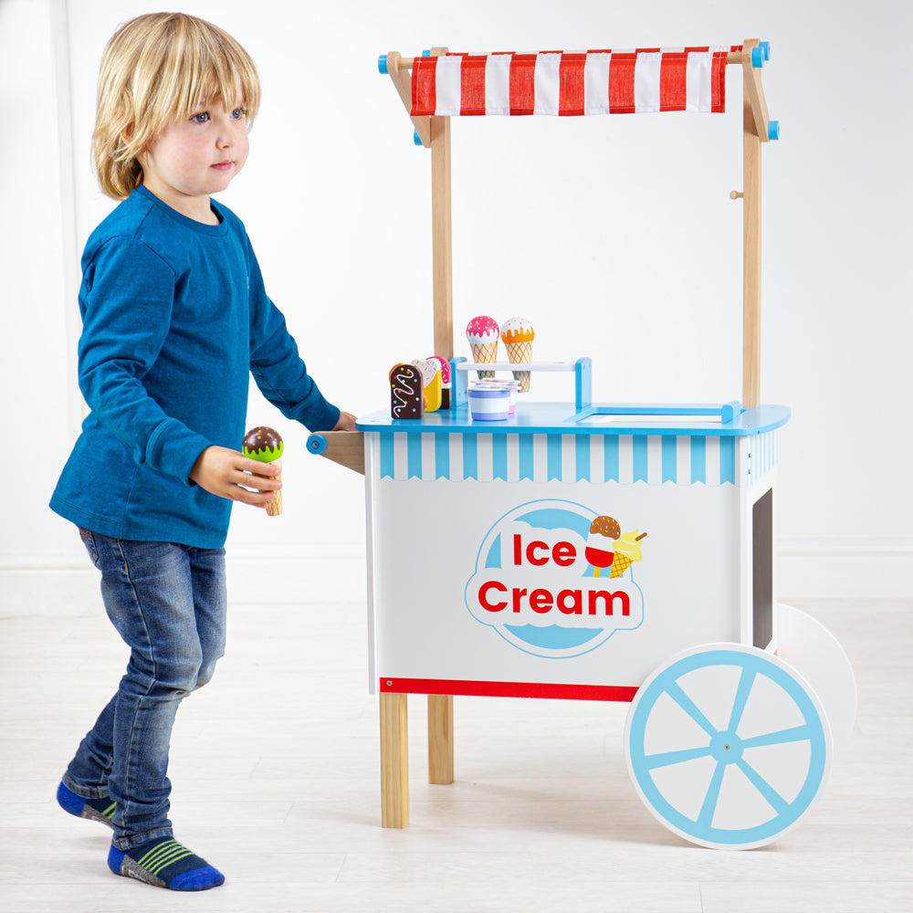 Bigjigs Wooden Ice Cream Cart
