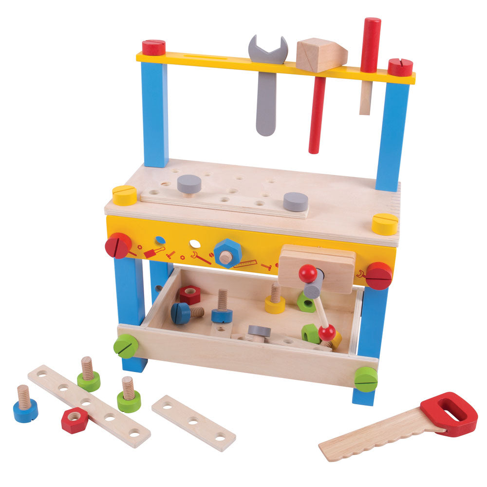 Bigjigs Wooden My First Workbench