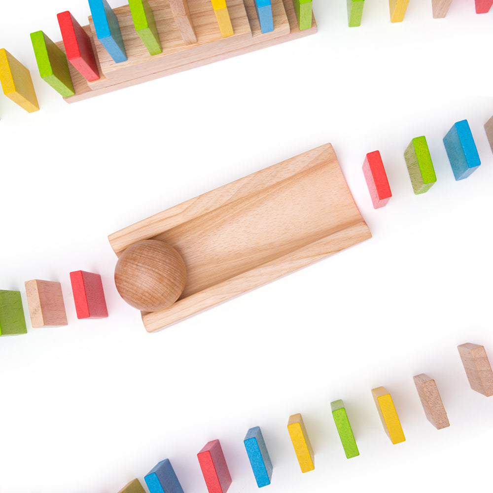 Bigjigs Wooden Domino Run Set