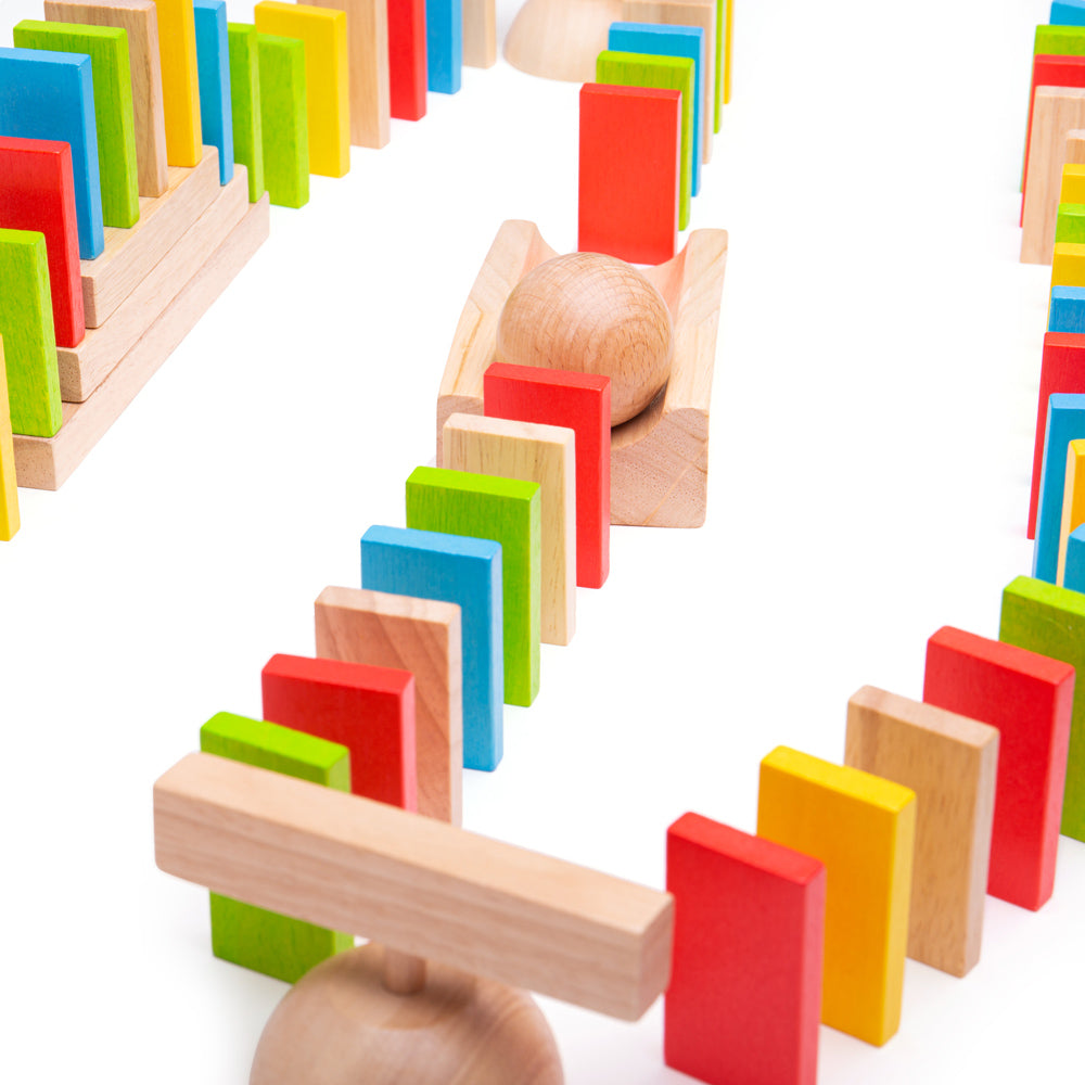 Bigjigs Wooden Domino Run Set