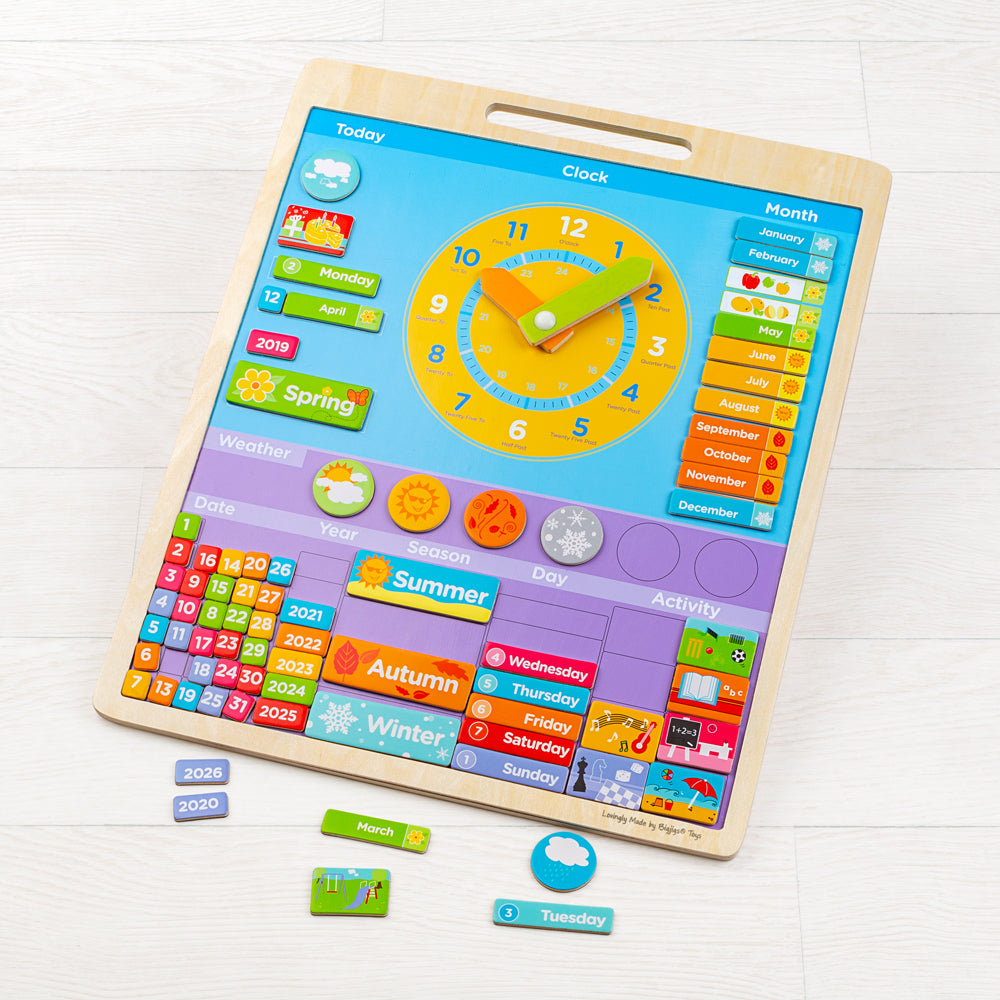 Bigjigs Wooden Magnetic Weather Board