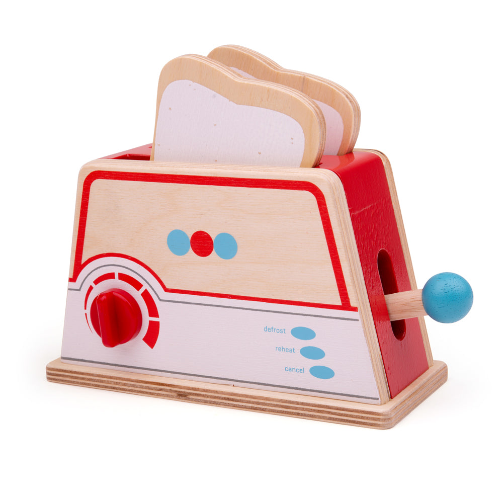 Bigjigs Wooden Toaster Toy