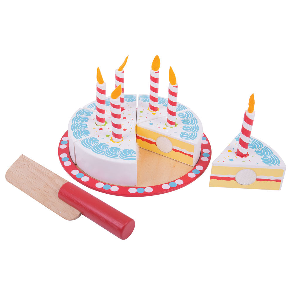 Bigjigs Wooden Birthday Cake Toy