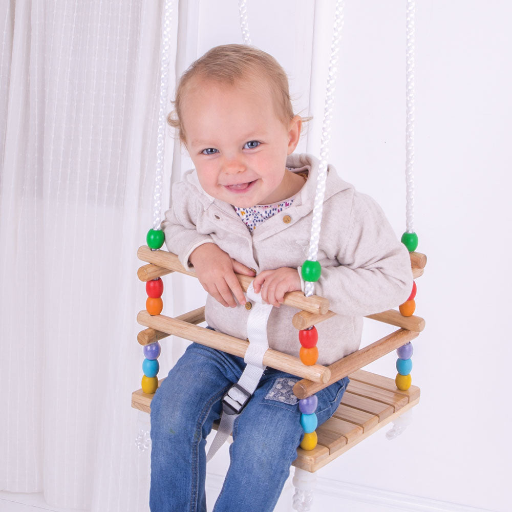Bigjigs Wooden Cradle Swing