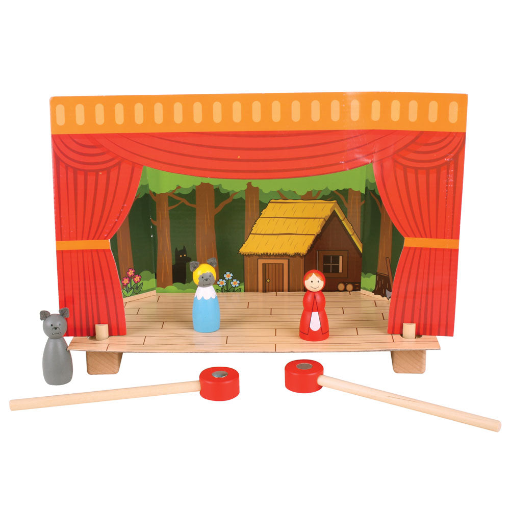 Bigjigs Wooden Magnetic Theatre