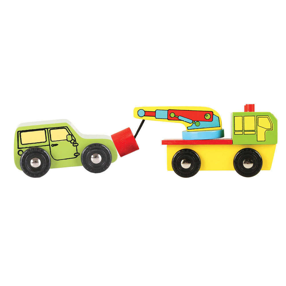 Bigjigs Rail Wooden Vehicle Pack
