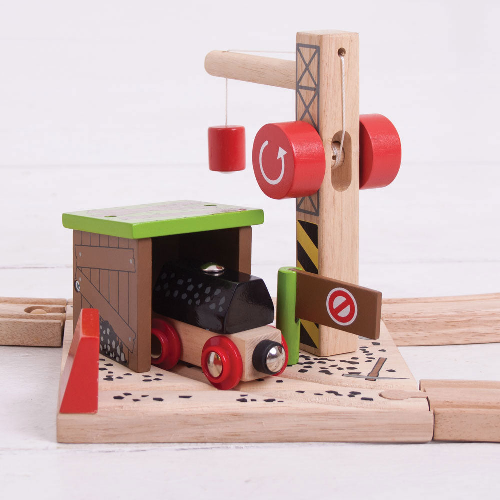 Bigjigs Rail Wooden Coal Mine