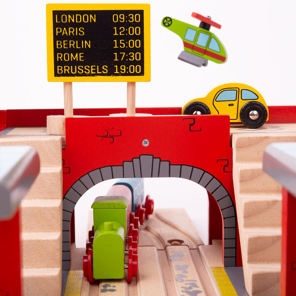 Bigjigs Rail Wooden Grand Central Station