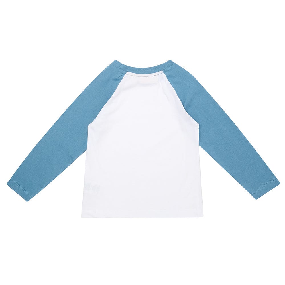 Dotty Dungarees Baseball Tee - Blue