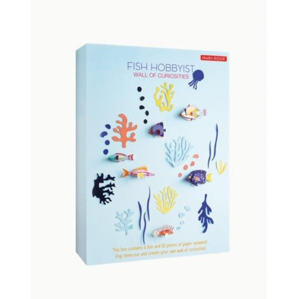 Studio Roof 3D Model Wall Decor - Wall of Curiosities - Fish Hobbyist