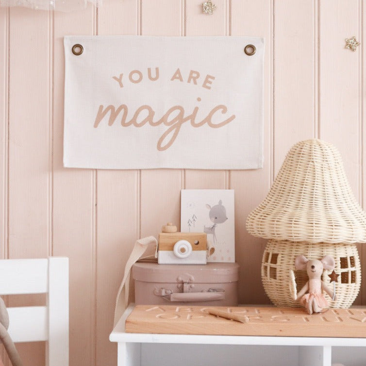 'You Are Magic' Wall Banner by Leonie & The Leopard