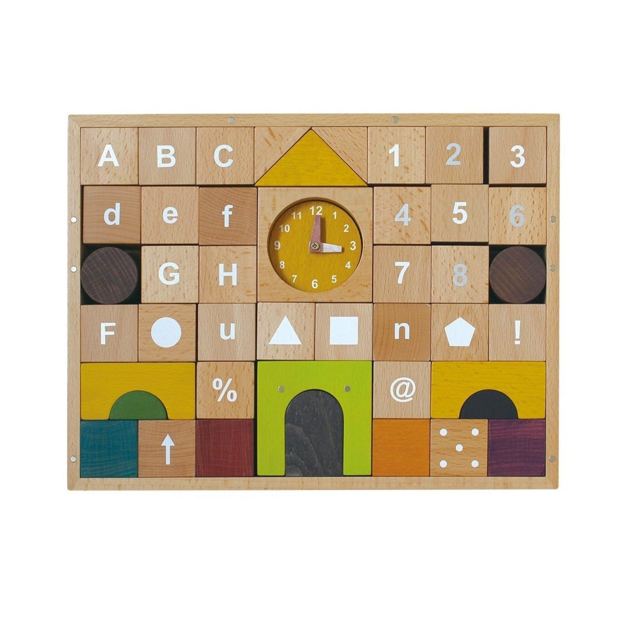 Kiko & GG Tsumiki School Learning Wooden Block Set