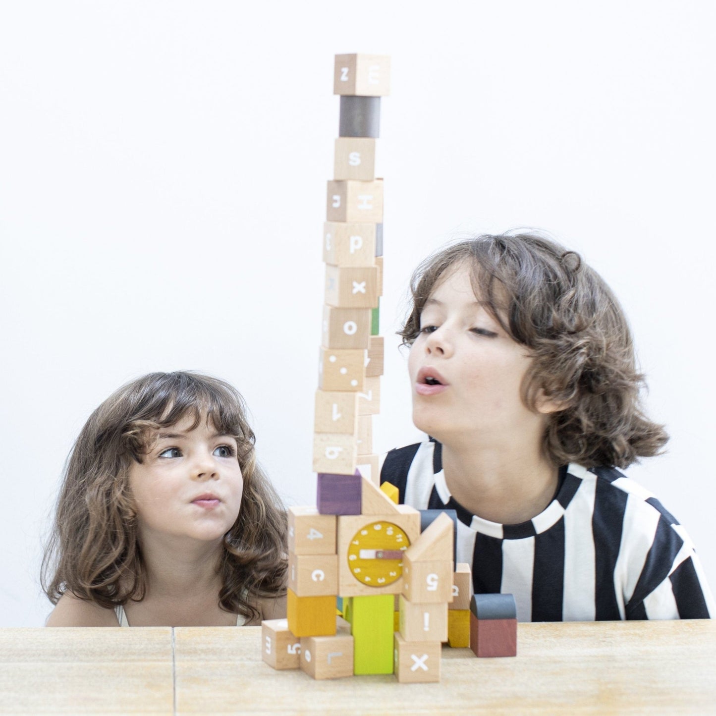 Kiko & GG Tsumiki School Learning Wooden Block Set