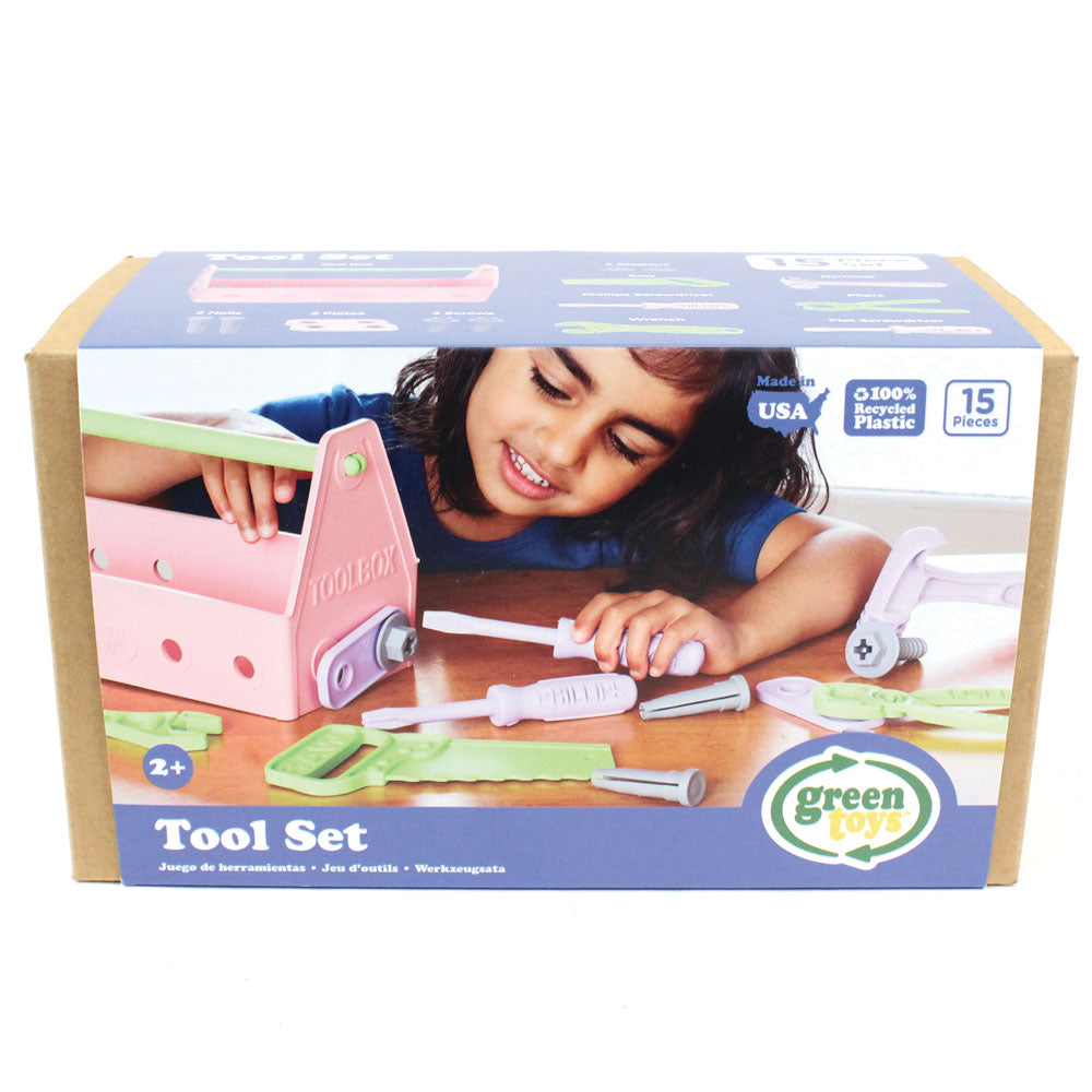 Green Toys Tool Set - Pink