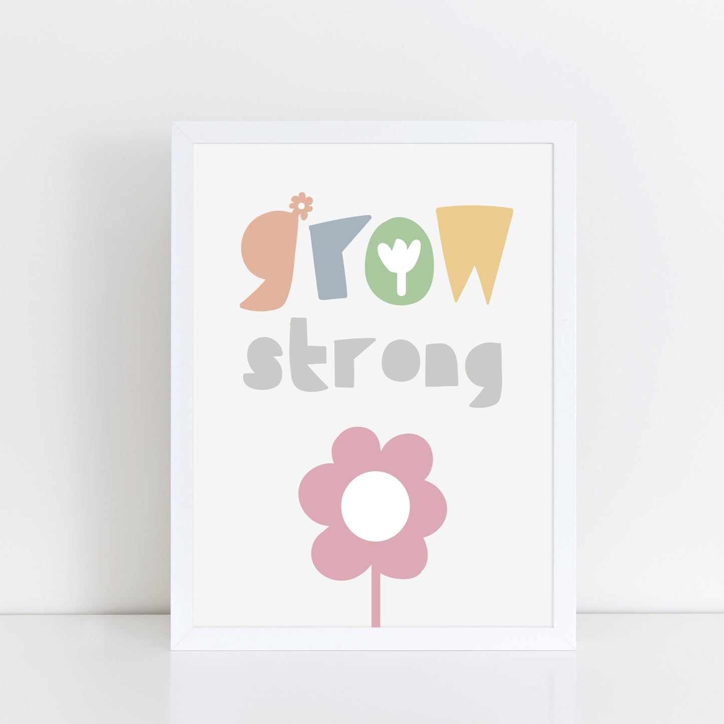 Grow Strong Art Print by The Little Jones (3 Sizes Available)